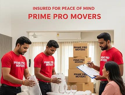 Insurance Assistance During Packing - Prime Pro Movers