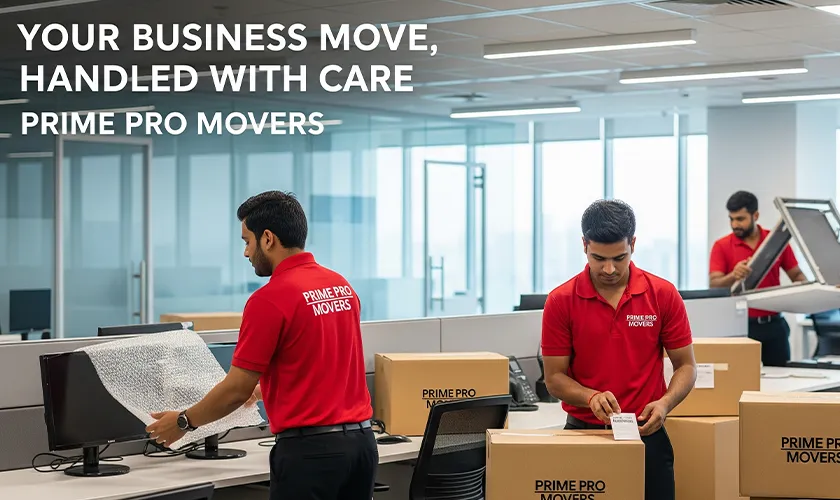 Professional Office Relocation in Gurugram by Prime Pro Movers